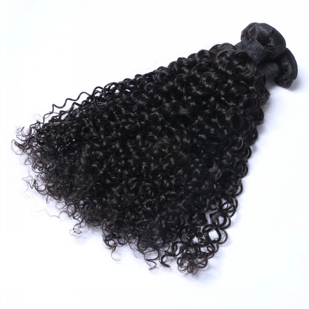 Brazalian kinky curl use 100% brazilian virgin hair with hair cuticle YL007